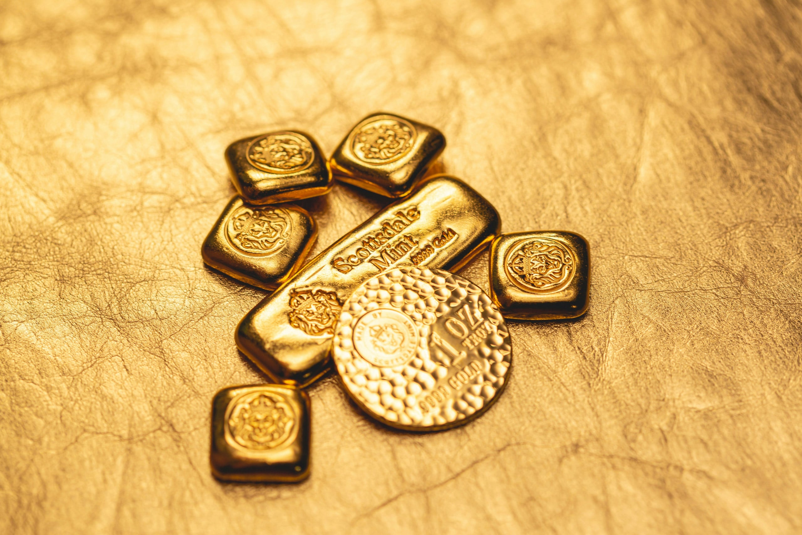 Gold- und Silbermünzen